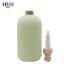 Factory Price 200ml 300ml 500ml Green Shampoo and Conditioner Bottles