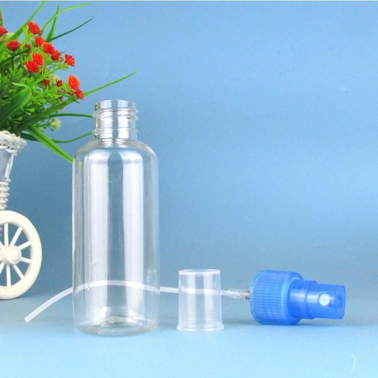 China Wholesale Plastic Cosmetic Spray Bottle with Pump Cap in Good Price