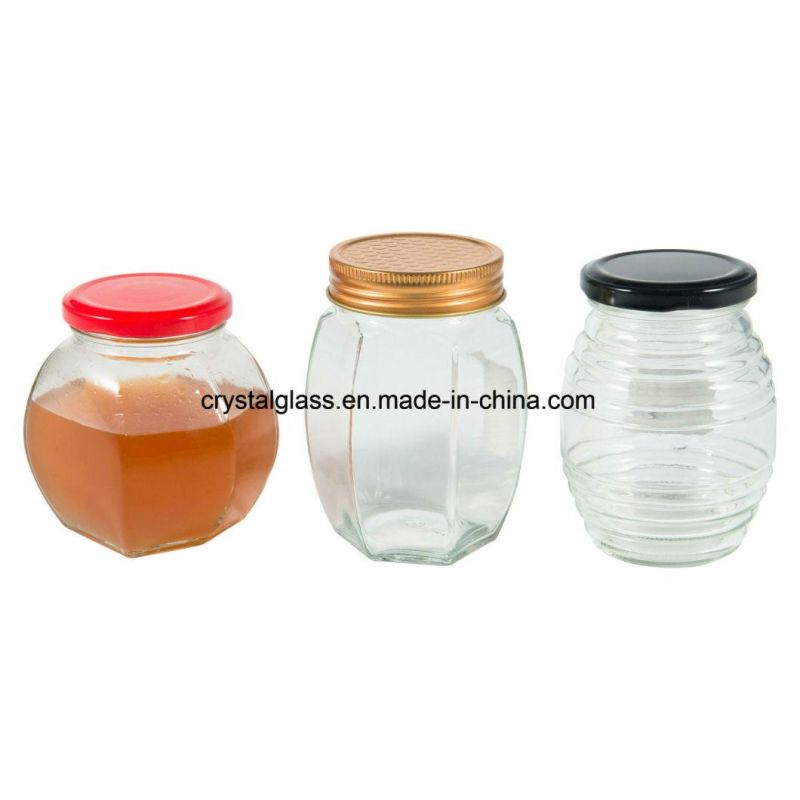 45ml 100ml 180ml 380ml 480ml Flat Drum Spice Sugar Glass Jar Container