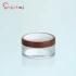 25g Empty Clear Plastic Cosmetic Makeup Jar for Packaging