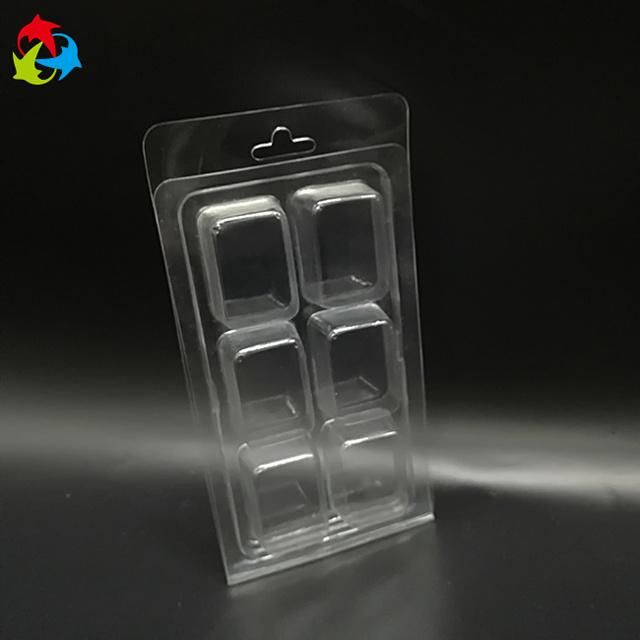 Wholesale Plastic Clear Clamshell Wax Melt Containers for Candles