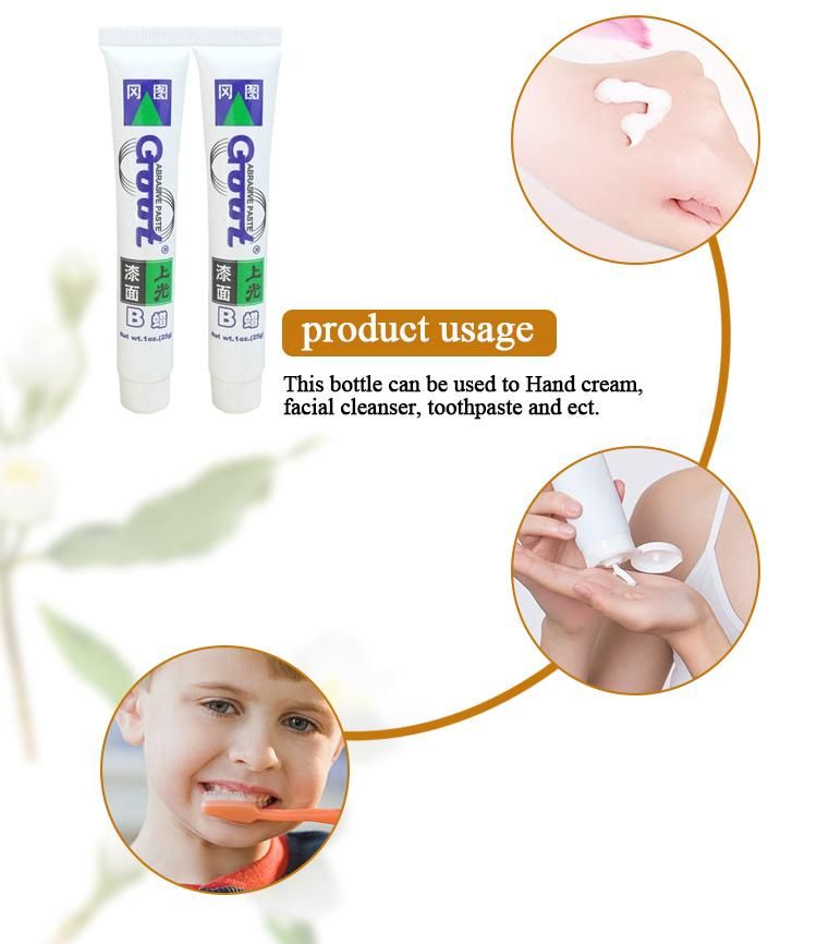 Plastic PE Gel Toothpaste Tubes for Personal Care