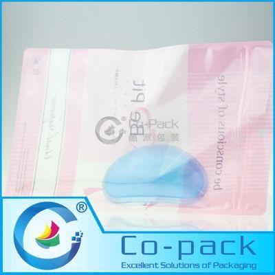 Transparent Zipper Bag with Zip-Lock