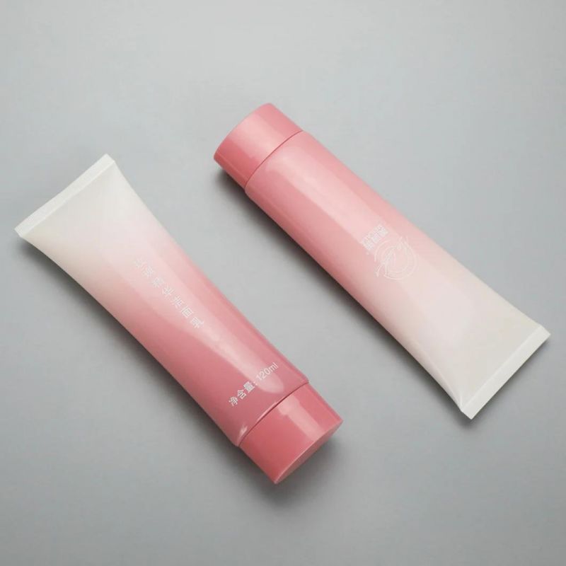 Useful Cosmetic Body Lotion Plastic Tube with Stainless Massage Roller