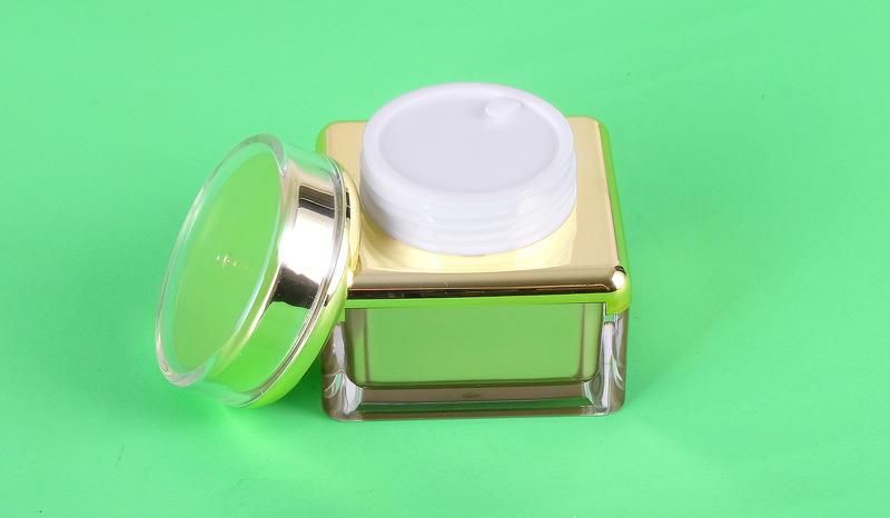 5g 10g 15g 30g Empty Square Elegant High Quality Jar for Skin Care