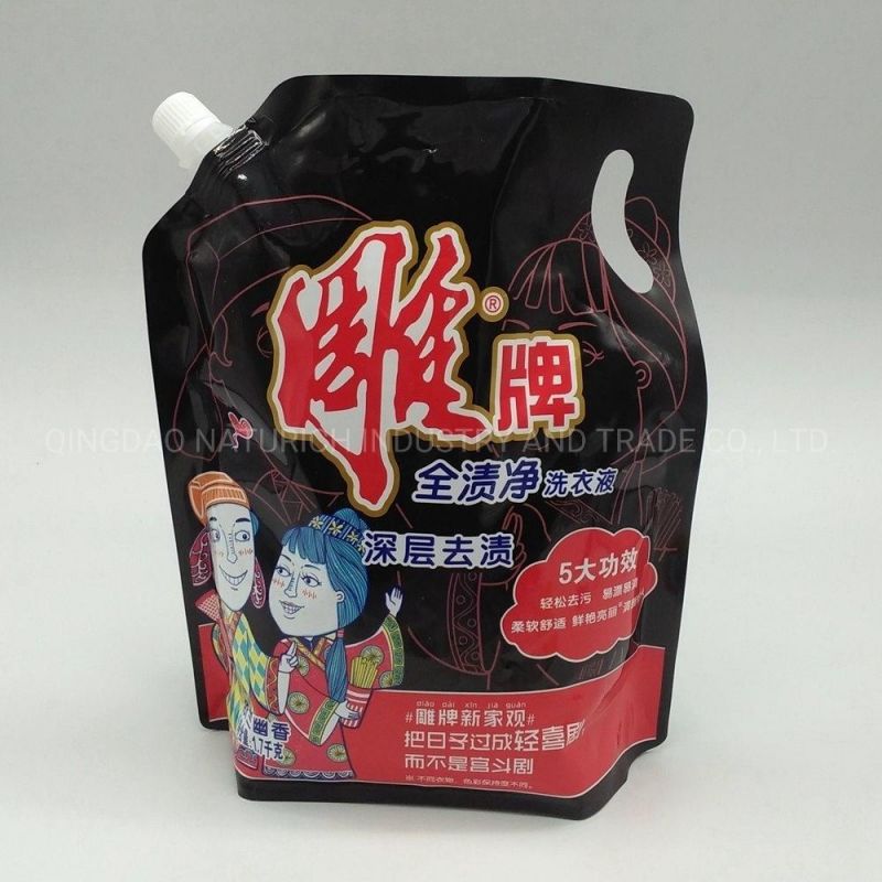 500ml 750ml 1L 2L 3L 5L 10L Printing Washing Liquid Plastic Bag