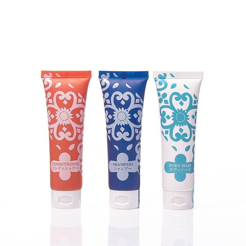 Offset Printing 75g Colored Cosmetic Flexibe Plastic Tube Packaging