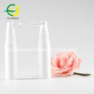 17mm White PE Cylinder Bottle with Oral Pump