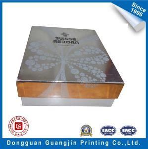 Paper Shoe Packaging Box with Silver Surface