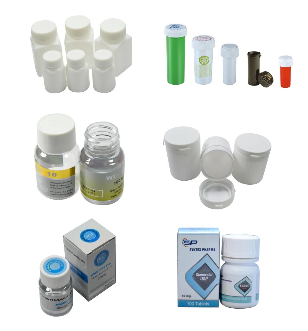 60ml HDPE White Plastic Pill Bottles Pharmaceutical Capsule Packaging Container Medical Bottle