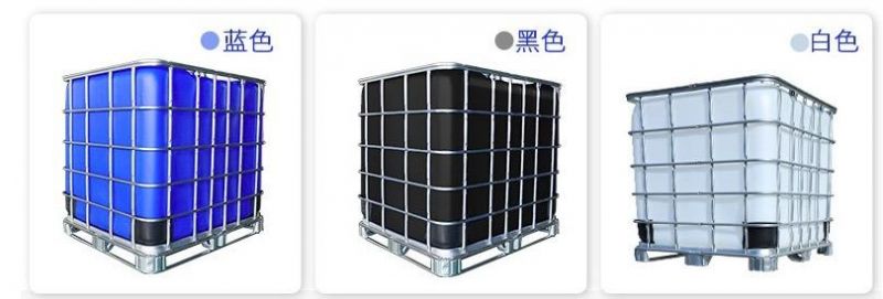 1000L Chemical Liquid Turnover Barrel for Forklift with Iron Frame