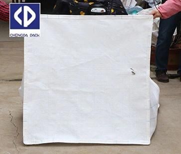 Skip Small Bulk Bags Open Top Flat Bottom Asbestos Bags 1 Ton FIBC Bag