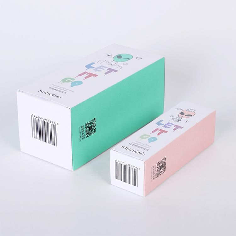 Customized Logo Printing Recyclable Paper Packaging Lip Gloss Packaging Box