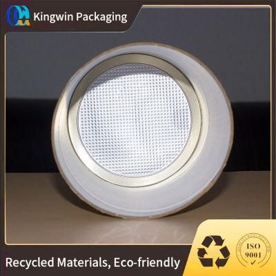 Food Grade 30cm 32cm Recycled Tea Paper Packaging Tubewith Clear PVC Window