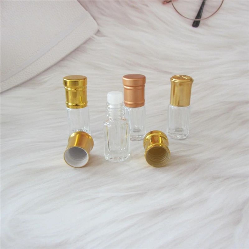 Essential Oil Glass Octagon Perfume Attar Fancy Bottles