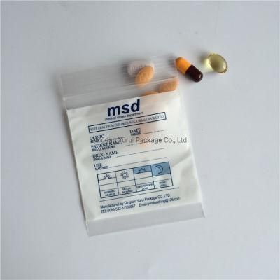 LDPE Medical Zipper Bags