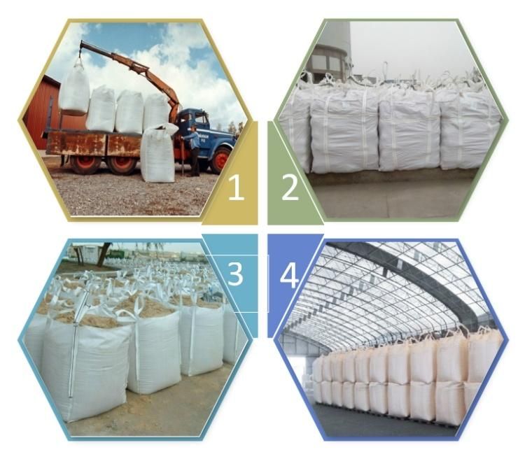 U-Panel PP FIBC Bulk Bag for Transporting Building Materials