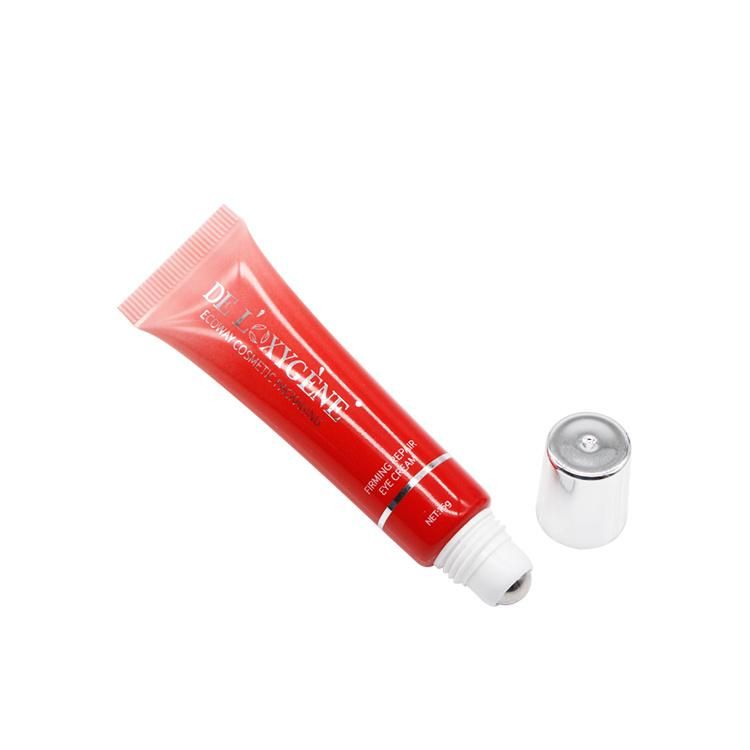 Metal Roller Ball Massage 15ml Squeeze Eye Cream Tube Packaging