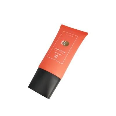 Oval 50ml Hand Cream Makeup Packaging Plastic Squeeze Tube