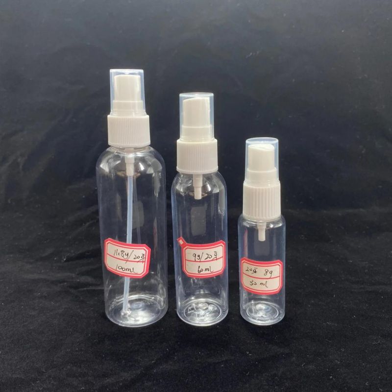 200 100 30ml Plastic Pet Small Fine Mist Spray Bottle