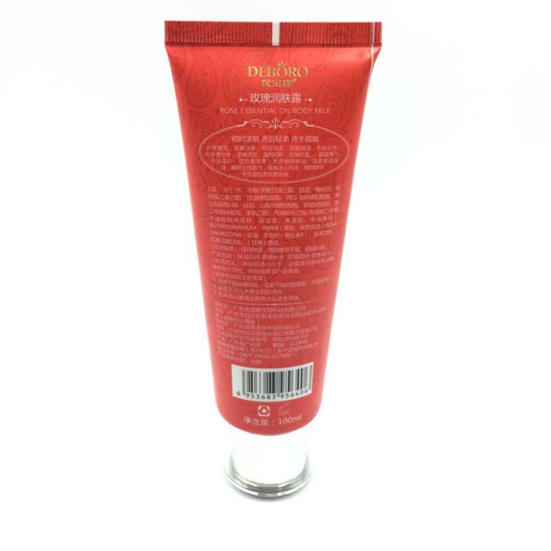 Plastic Tube with Screw Cap for Facial Cleanser