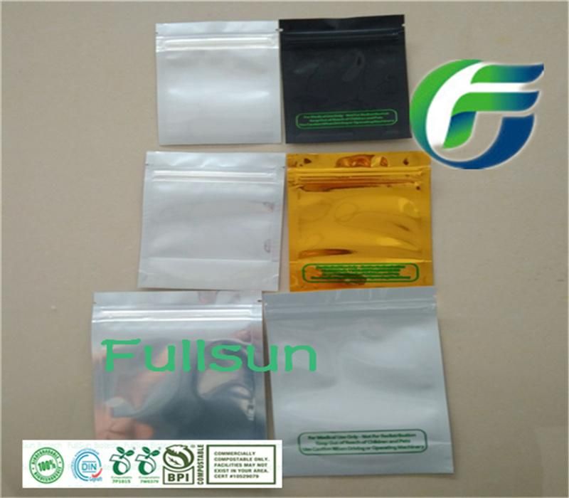 Plastic Food Packaging Bag Tobacco Candy Compound Zipper Bag