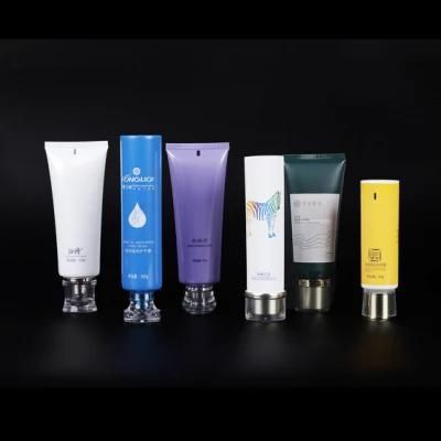 Empty PE Stainless Steel Ball Cream Soft Tube for Slimming Gua Sha Thai Massage Function Cosmetic Packaging