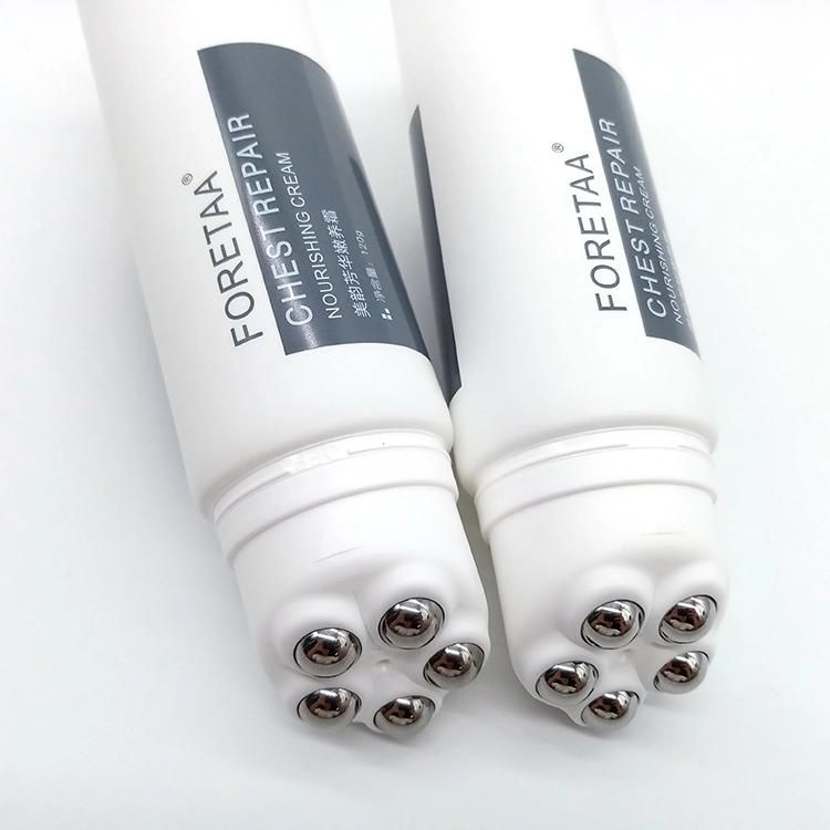 Roller Applicator Empty Plastic Cosmetic Tubes with Massage Head Tube