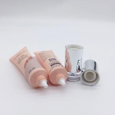 Cosmetic Packaging Plastic Face Cleanser Tube with Custom Printed