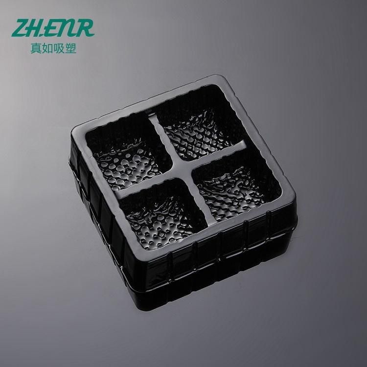 Wholesale   4 compartment   plastic  packaging box  for cookie