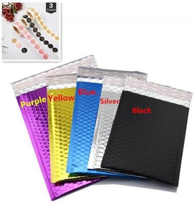 Customize Golden Bubble Mailer Bubble Pack Protection Bag Cosmetics Bubble Pack Envelopes