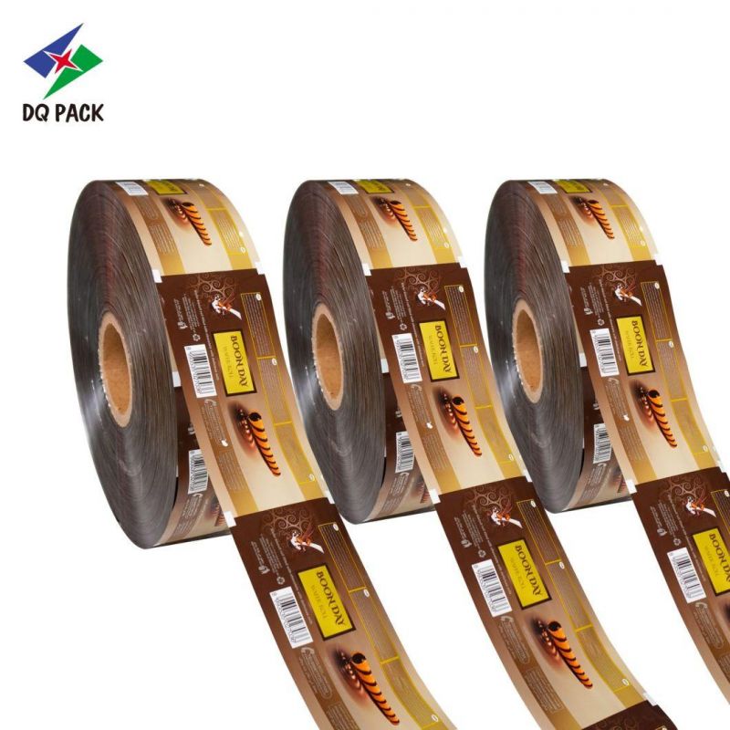 Coffee Plastic Roll Stock Packaging Printed BOPP Film Plastic Roll Film