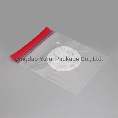 LDPE Food Grade Resealable Eco Friendly Quart Size Ziplock Bag for Food Packaging