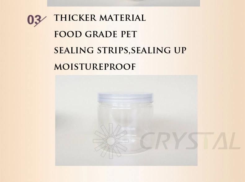 500ml High Quality Food Grade Pet Storage Jar