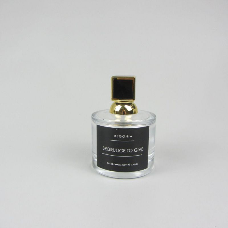 100ml Empty Round Glass Atomizer Perfume Bottle for Men