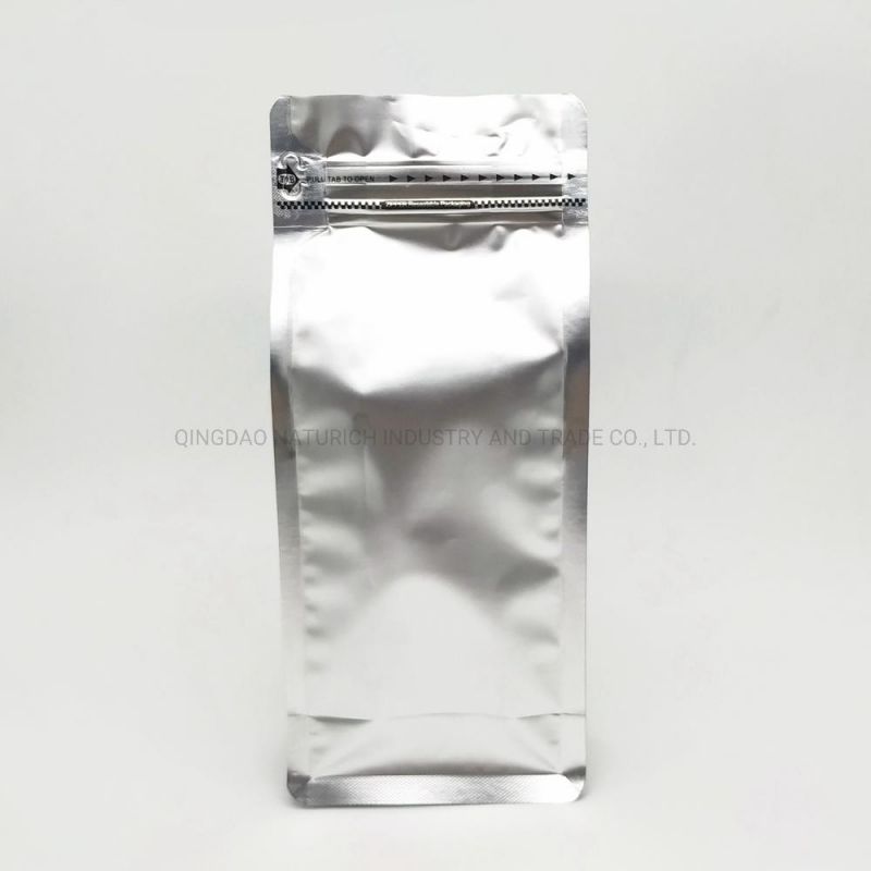 Matt Gold Coffee Bag 454G 1lb PLA Coffee Bag with Valve