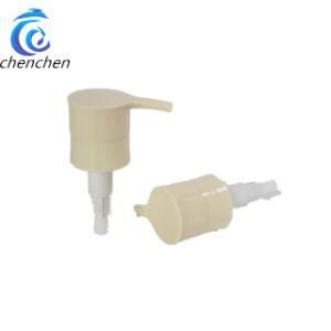 Aluminium-Plastic Powder Half Cap Treatment Pump for Cosmetic Bottle with PP Cap