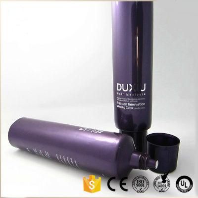 250ml Purple Plastic Cosmetic Tube for Shampoo