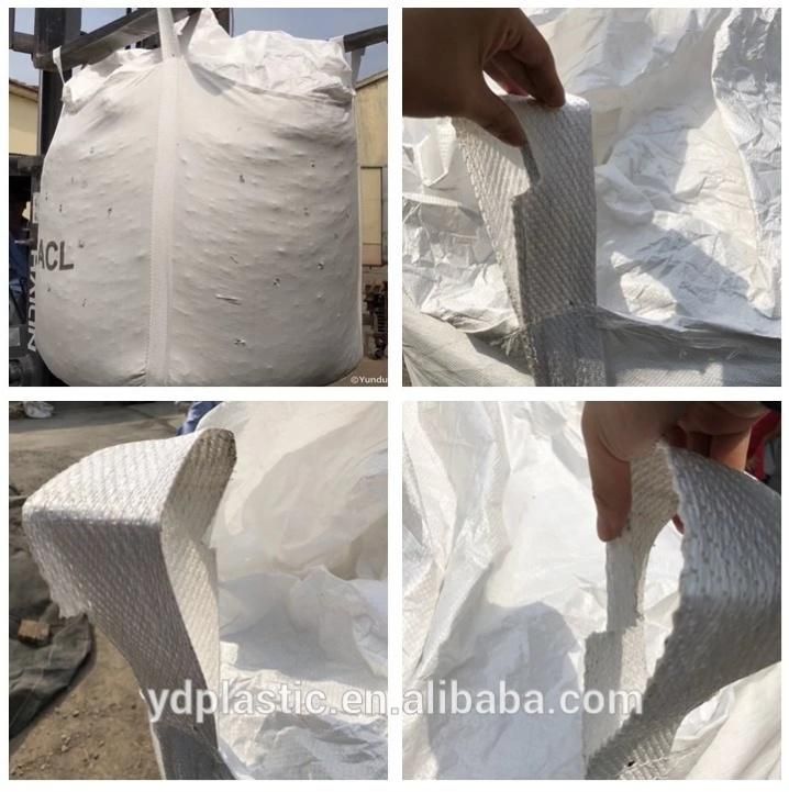 500kg 1000kg 1 Ton PP Woven Super Maxi Tote Container Bulk FIBC Big Jumbo Bags with Logo