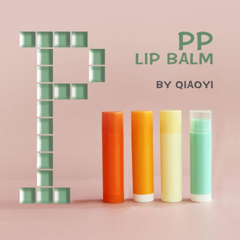 Eco-Friendly Lipbalm Container PP Material Lipbalm Tube for Cosmetic Packaging