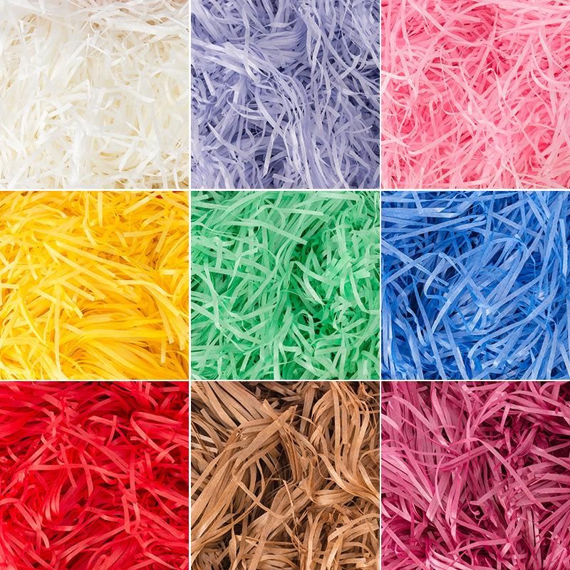 Color Lafite Filling Decorative Shredded Paper Silk