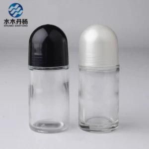 Wholesale 50ml Stock Perfume Glass Bottle for Cosmetic Roll on Perfume Bottle