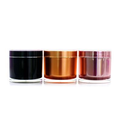 100g 200g Double Wall Acrylic Jar Cosmetic Jar