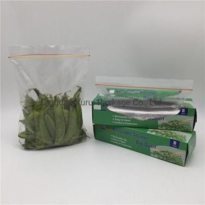 Transparent Plastic Waterproof Seal Zip Lock Tsa Quart Size Bag