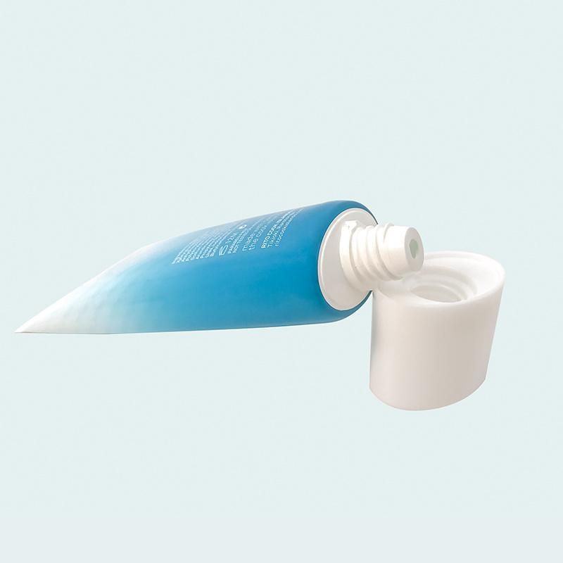 Customized Al Plastic Octagonal Cap Makeup Cream Tubetoothpaste Tube Package