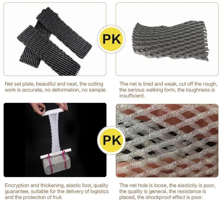 Protect Bag Sleeves Protective Netting Fruit Foam Expanding Mesh Net