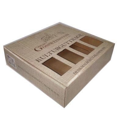 Attractive Design Four Bottle Hand-Held Red Wine Box
