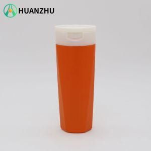 200ml PE Plastic Bottle Squeeze Bottle Shampoo Bottle with Flip Cap