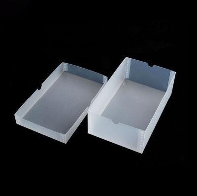 Custom PP Frosting Clear Plastic Storage Boxes