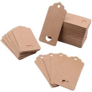 Recycled Kraft Paper Hang Tag for Wedding Decoration